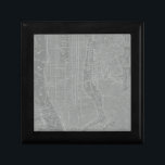 Sketch of New York City Map Gift Box<br><div class="desc">Sketch of New York City Map. Artist: Vision Studio. Image ID: 64746Z.</div>