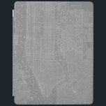 Sketch of New York City Map iPad Cover<br><div class="desc">Sketch of New York City Map. Artist: Vision Studio. Image ID: 64746Z.</div>