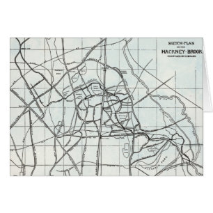 Sketch Plan of the Hackney Brook