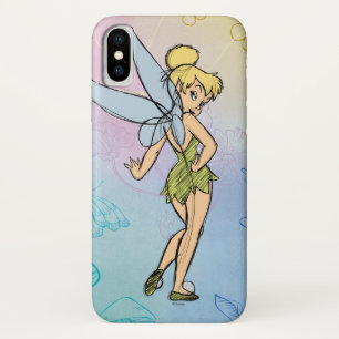 Sketch Tinker Bell 2 iPhone X Case