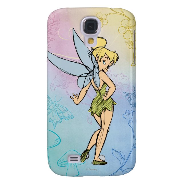 Sketch Tinker Bell 2 Case-Mate Samsung Galaxy Case (Back)