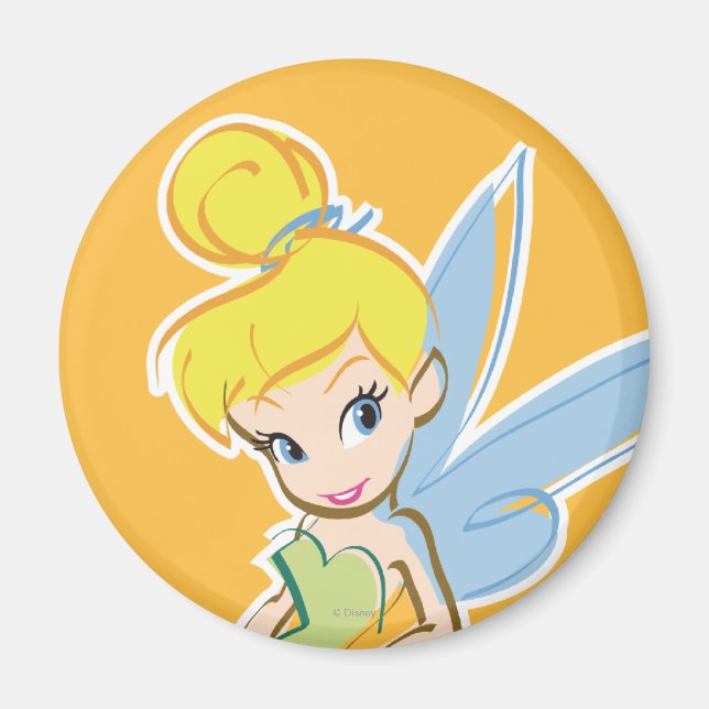 Sketch Tinker Bell 3 Magnet (Front)