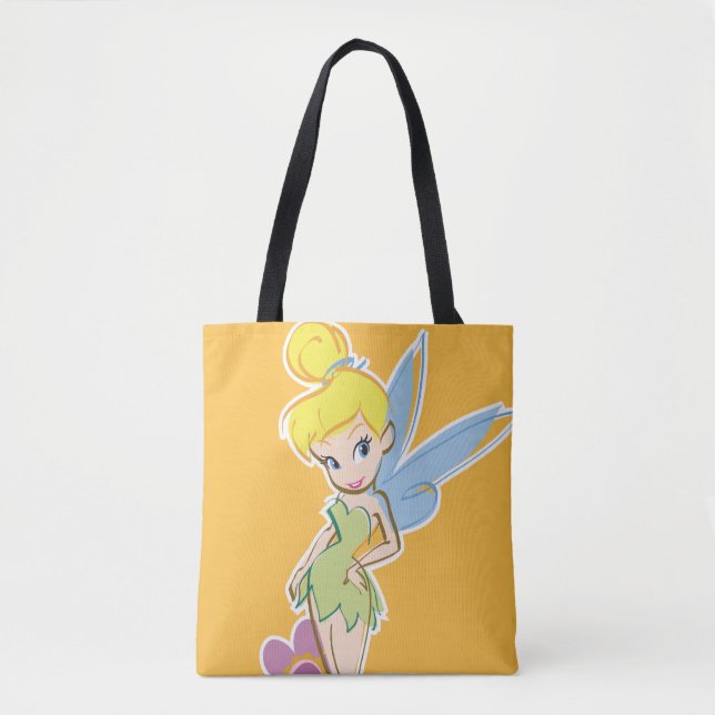 Sketch Tinker Bell 3 Tote Bag (Front)