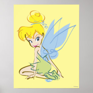 Sketch Tinker Bell 4 Poster