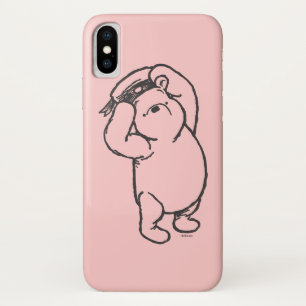 Sketch Winnie the Pooh 1 iPhone X Case
