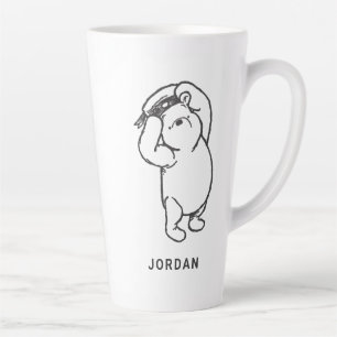 Sketch Winnie the Pooh 1 Latte Mug