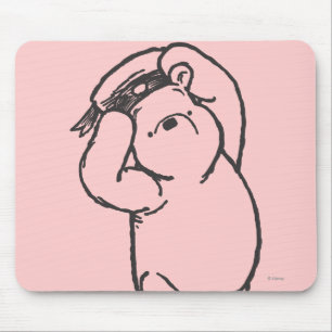 Sketch Winnie the Pooh 1 Mouse Pad