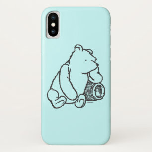 Sketch Winnie the Pooh 2 iPhone X Case