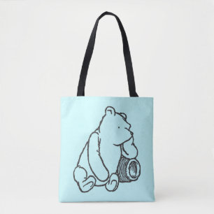 Sketch Winnie the Pooh 2 Tote Bag