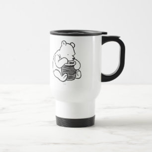 Sketch Winnie the Pooh 3 Travel Mug