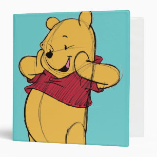 Sketch Winnie the Pooh Binder