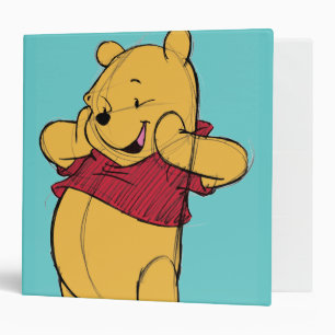 Sketch Winnie the Pooh Binder