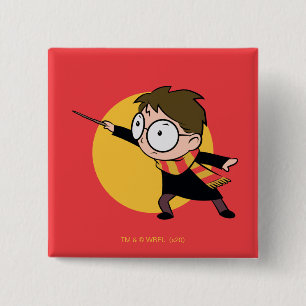 Sketchbook HARRY POTTER™ Casting Spell 2 Inch Square Button