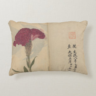 Sketchbook Pl. 068 by Ariyoshi Kondo Accent Pillow