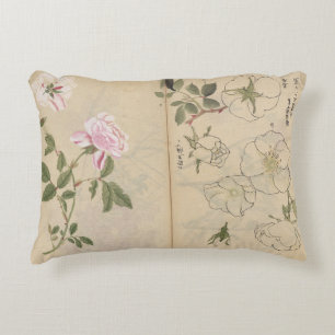 Sketchbook Pl. 107 by Ariyoshi Kondo Accent Pillow