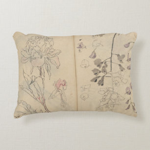 Sketchbook Pl. 110 by Ariyoshi Kondo Accent Pillow