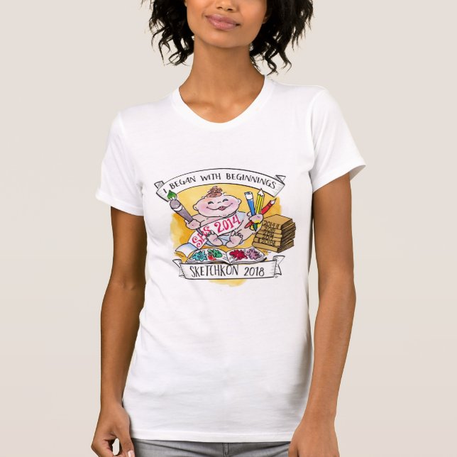 Sketchbook Skool Class of 2014 Alumni T-Shirt (Front)