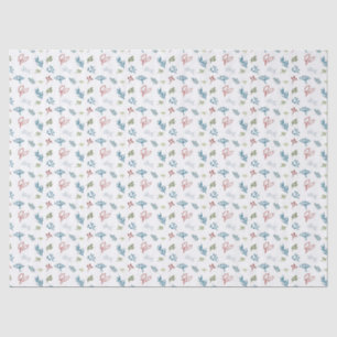 Sketched Christmas Botanicals Tissue Paper