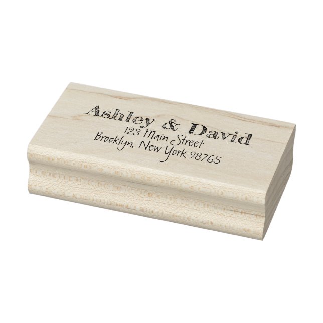 Sketched Handwritten Return Address rubber stamp (Stamp)
