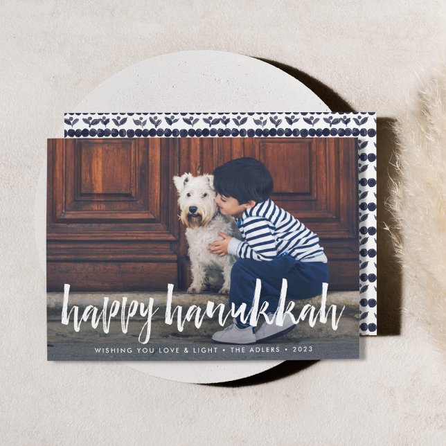 Sketched Overlay | Hanukkah Photo Card (Creator Uploaded)