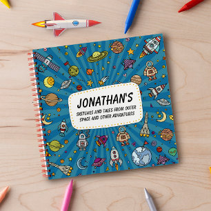 Sketches and Tales From Outer Space Notebook