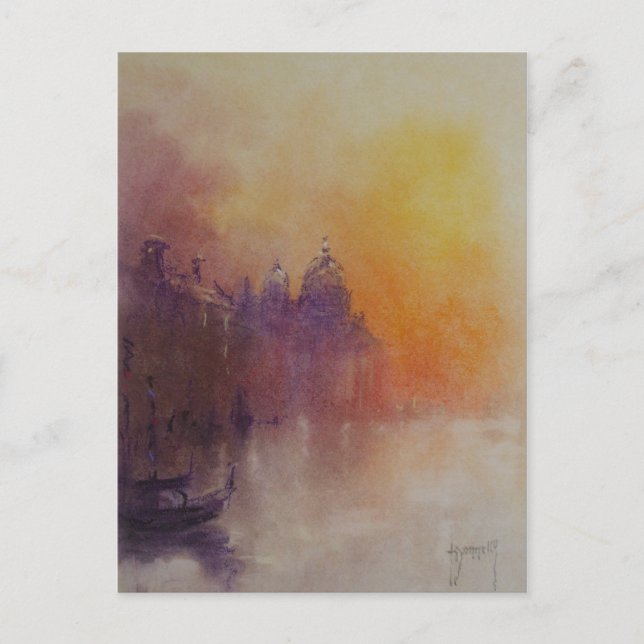 Sketches of Venice 2 Post Card (Front)