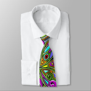 Sketching Fantasy Art - Abstract Flowers 1 Tie