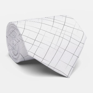 Sketchy Pinstripes   White Tie