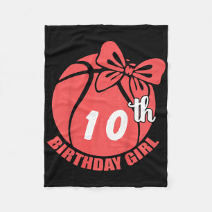 Sketll 10th Birthday Sketll Player Fleece Blanket