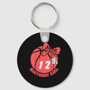 Sketll 12th Birthday Sketll Player Keychain
