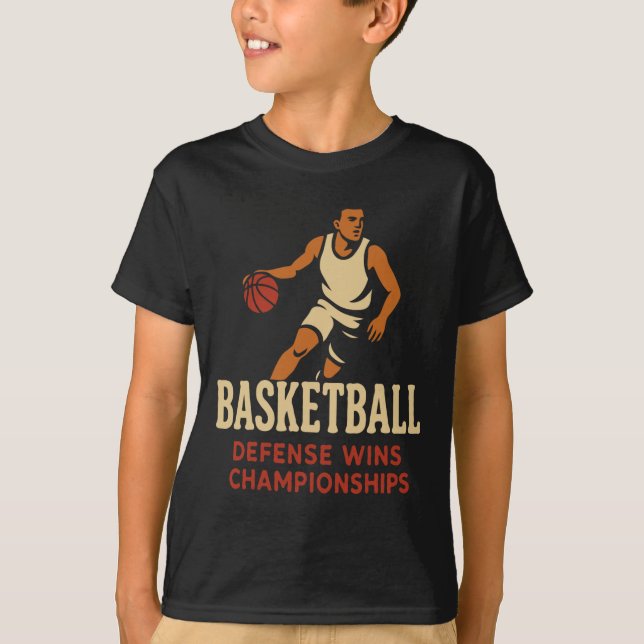 Sketll – Defense Wins Sketll Championships  T-Shirt (Front)