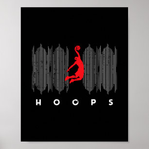 Sketll Dunk Logo Hoops Ller Player Men Boys Kids Y Poster