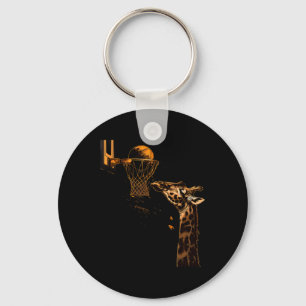 Sketll Giraffe Animal Art Sketll Lover Slam Dunk 1 Keychain