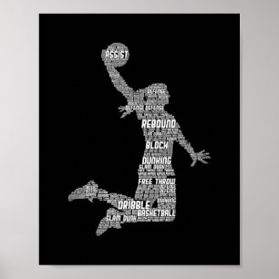 Sketll Girl Women Kids Girls  Poster