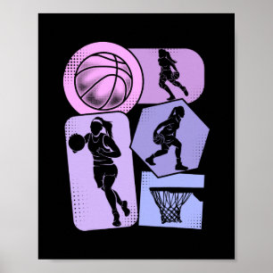 Sketll Girls Women Kids Poster