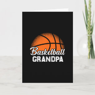 Sketll Grandpa Funny Player Father's Day Family Ma Card