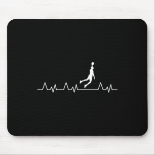 Sketll Heartbeat Bll Sketll Player Dunk Sport Gift Mouse Pad