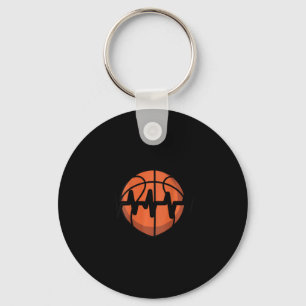 Sketll Heartbeat Pulse Design  Keychain