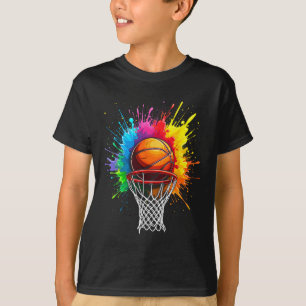 Sketll Hoop Colour Art T-Shirt