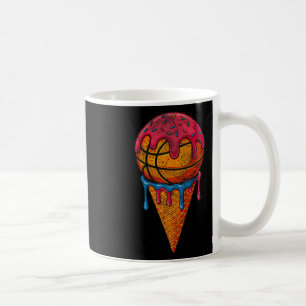 Sketll Ice Cream Cone Fun Drip Sprinkles Coffee Mug