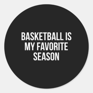 Sketll Is My Favourite Season  Classic Round Sticker