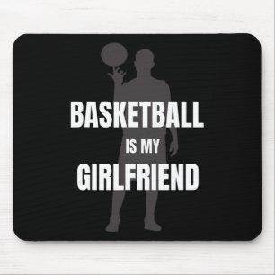 Sketll Is My Girlfriend I Sketll Coach Shirt Mouse Pad