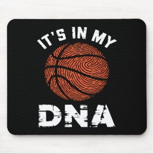 Sketll It's In My Dna Fingerprint Playing Sketll 2 Mouse Pad