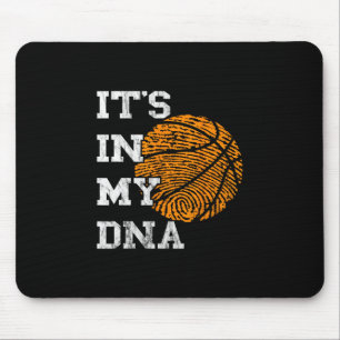 Sketll It's In My Dna Fingerprint Playing Sketll  Mouse Pad