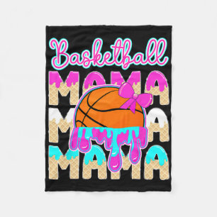 Sketll Mama Sketll Mom Drip Sketll Player Mom Fleece Blanket