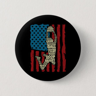 Sketll Men Boys 2 Inch Round Button