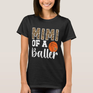Sketll Mimi Of A Ller Sketll Player Mimi Grandma  T-Shirt
