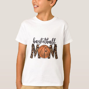Sketll Mom Leopard Print Cheetah Proud Mom Sport T-Shirt