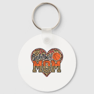 Sketll Mom Leopard Senior Graduation Mothers Day 2 Keychain