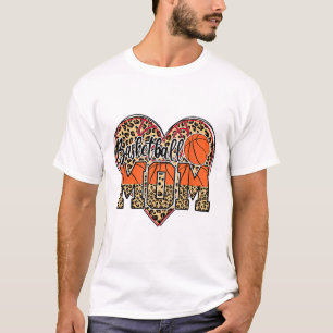 Sketll Mom Leopard Senior Graduation Mothers Day 2 T-Shirt